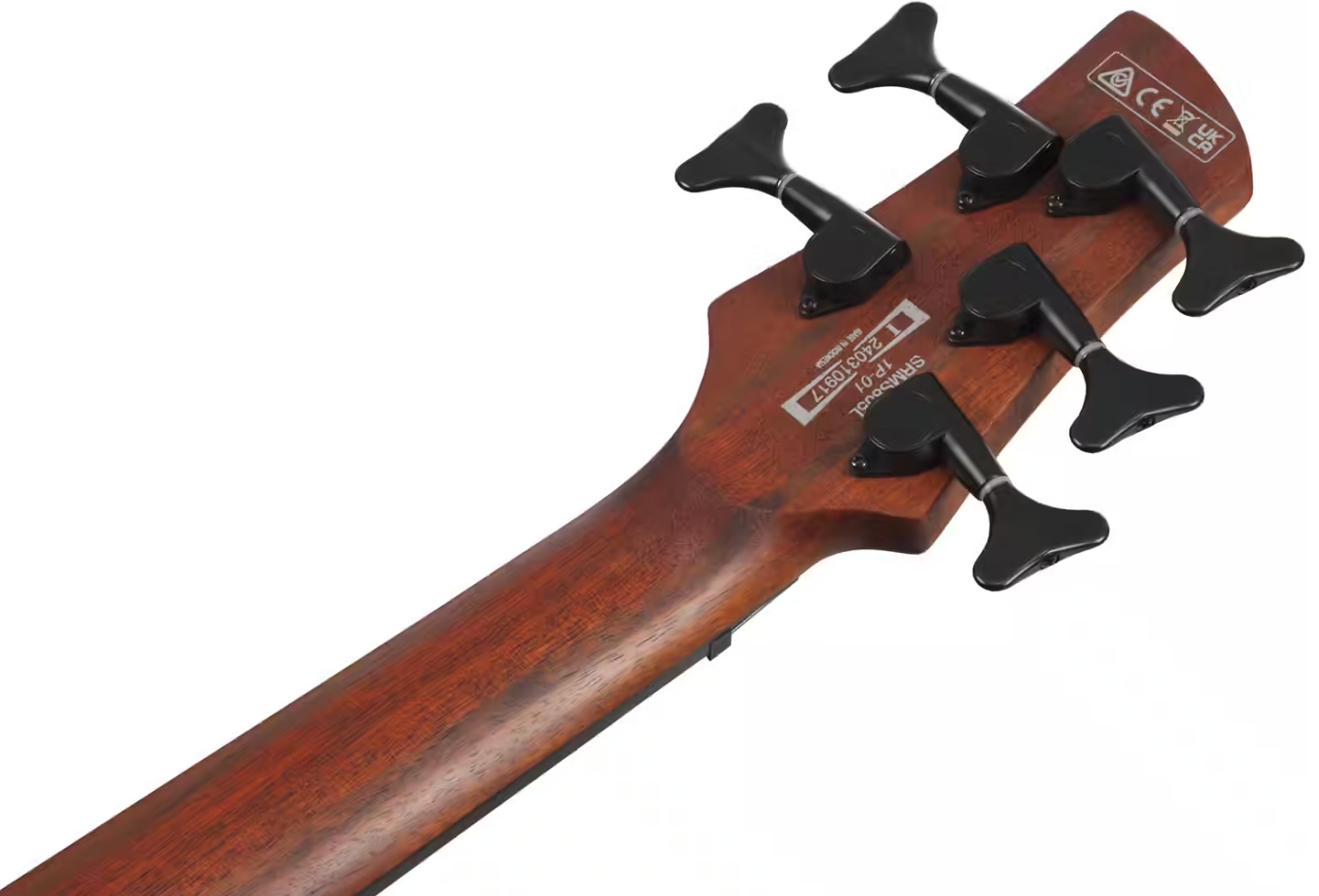 Ibanez Srms805l Dtw Workshop 5c Gaucher Multiscale Active Bartolini Pp - Deep Twilight - Solid body elektrische bas - Variation 4