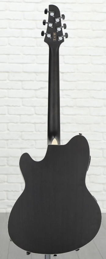 Ibanez Tcm50 Gbo Talman Cw Frene Sapele Pur - Galaxy Black - Elektro-akoestische gitaar - Variation 1