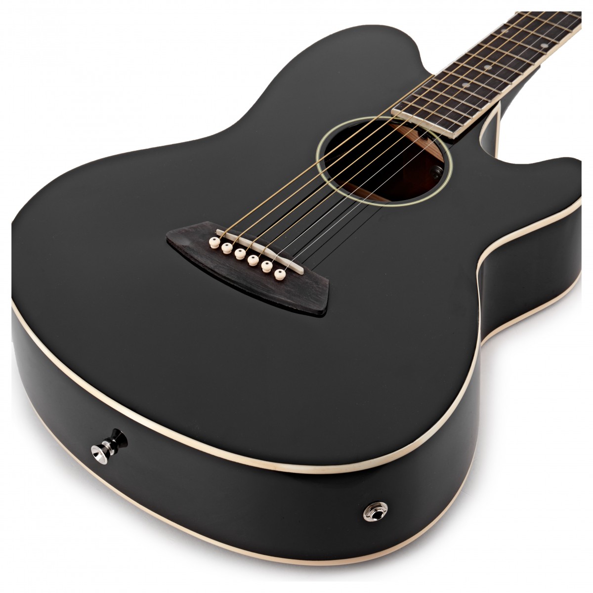 Ibanez Tcy10e Bk Talman Cw Epicea Sapele Pur - Black - Folk gitaar - Variation 4