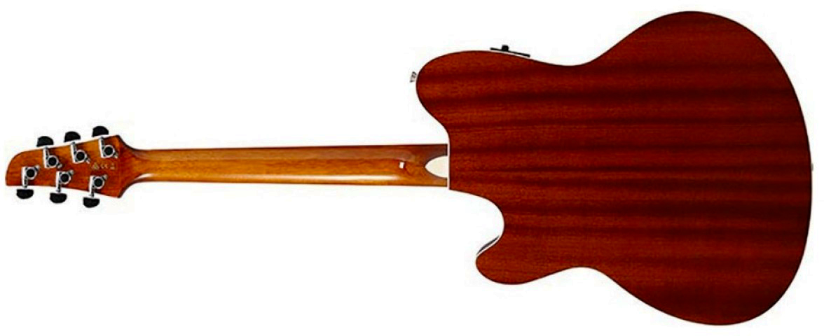 Ibanez Tcy10e Sfh Talman Cw Epicea Sapele Pur - Seafoam Green High Gloss - Folk gitaar - Variation 1