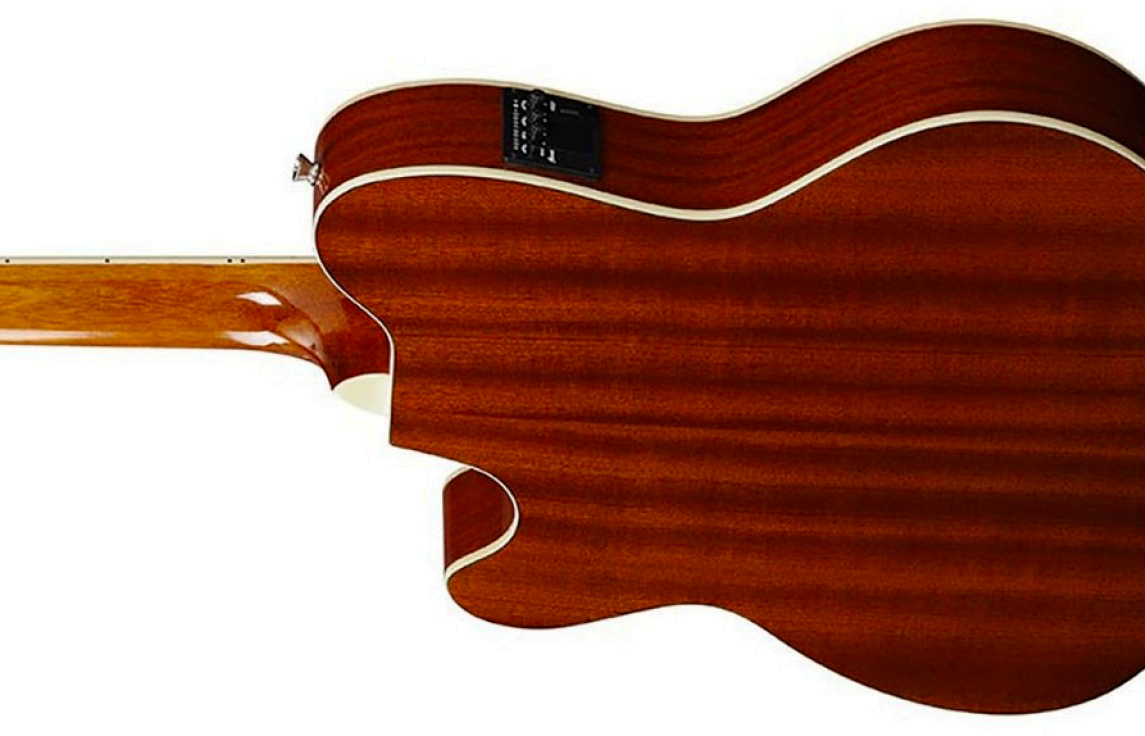 Ibanez Tcy10e Sfh Talman Cw Epicea Sapele Pur - Seafoam Green High Gloss - Folk gitaar - Variation 2