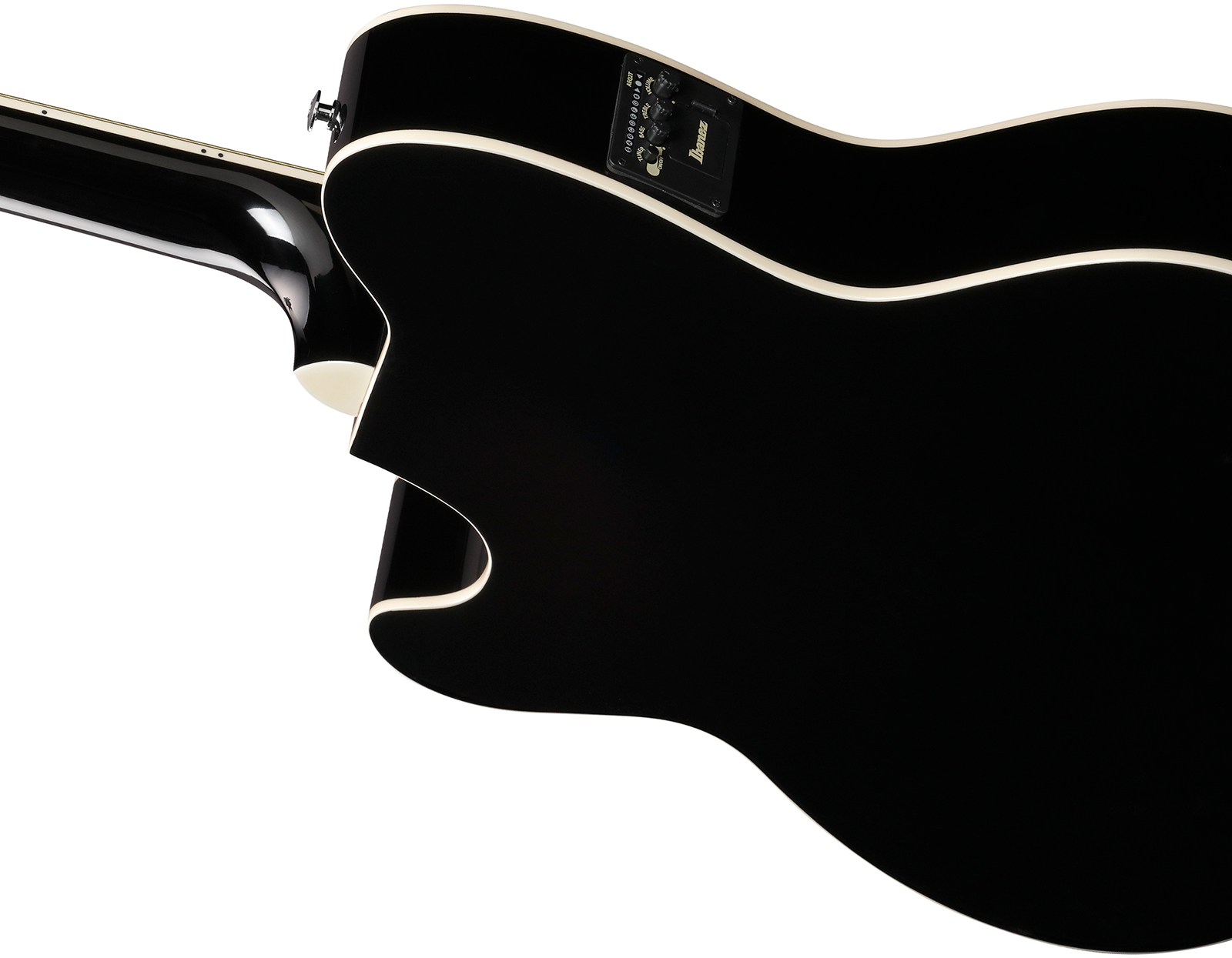 Ibanez Tcy10pa Bkb Talman Cw Tilleul Sapele Pur - Transparent Brown Black Burst - Folk gitaar - Variation 3