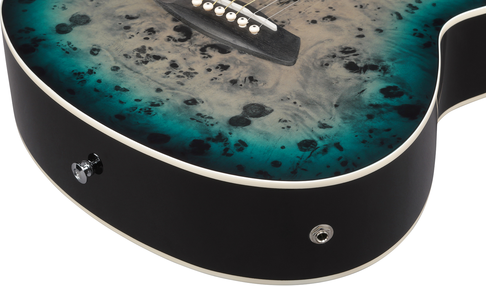 Ibanez Tcy10pa Cbs Talman Cw Tilleul Sapele Pur - Cosmic Blue Starburst - Folk gitaar - Variation 3