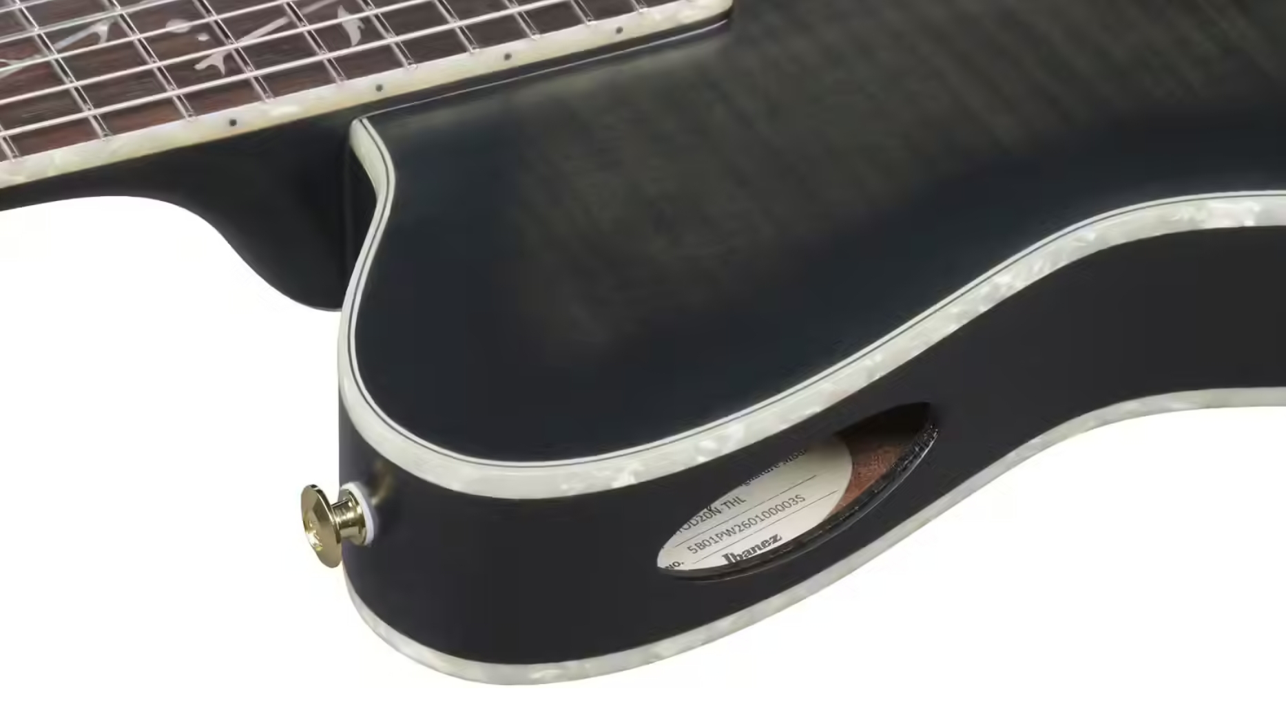 Ibanez Tim Henson Tod20fmn Bfl Ind Signature Erable Sapele Rw - Black Burst Fade Low Gloss - Klassieke gitaar 4/4 - Variation 3