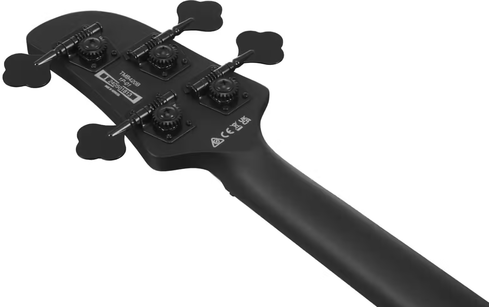 Ibanez Tmb420b Bkf Standard Talman Bass Active Ebo - Black Flat - Solid body elektrische bas - Variation 4