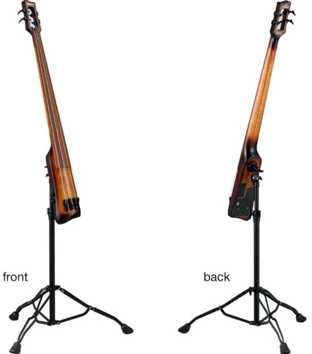 Ibanez Ub805 Mob Upright Bass 5c Jat - Mahogany Oil Burst - Solid body elektrische bas - Variation 8