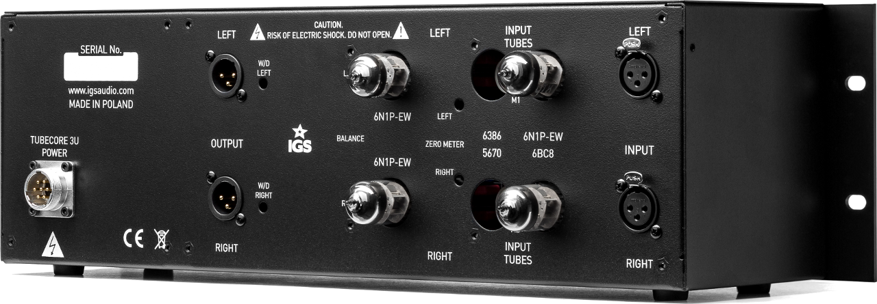 Igs Audio Tubecore 3u - Compressor / limiter / gate - Variation 1