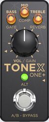 Simulatie van gitaarversterkermodellering Ik multimedia Tonex One +
