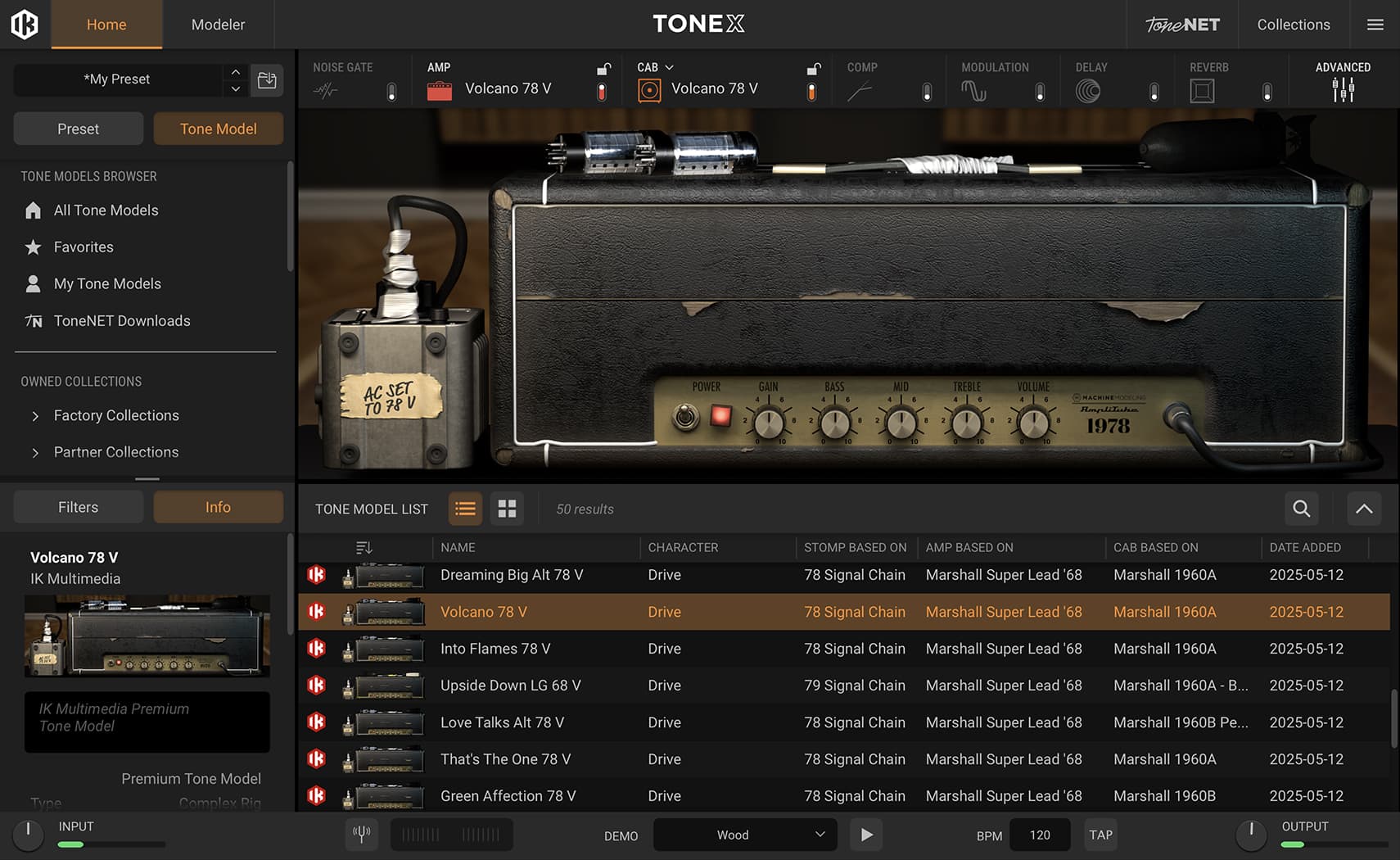 Ik Multimedia Tonex One Brown Sound Ltd White - Simulatie van gitaarversterkermodellering - Variation 4