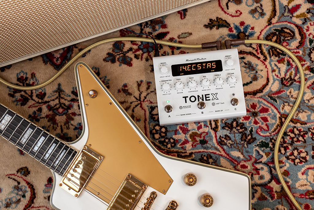 Ik Multimedia Tonex Pedal White Limited Ed - Simulatie van gitaarversterkermodellering - Variation 11