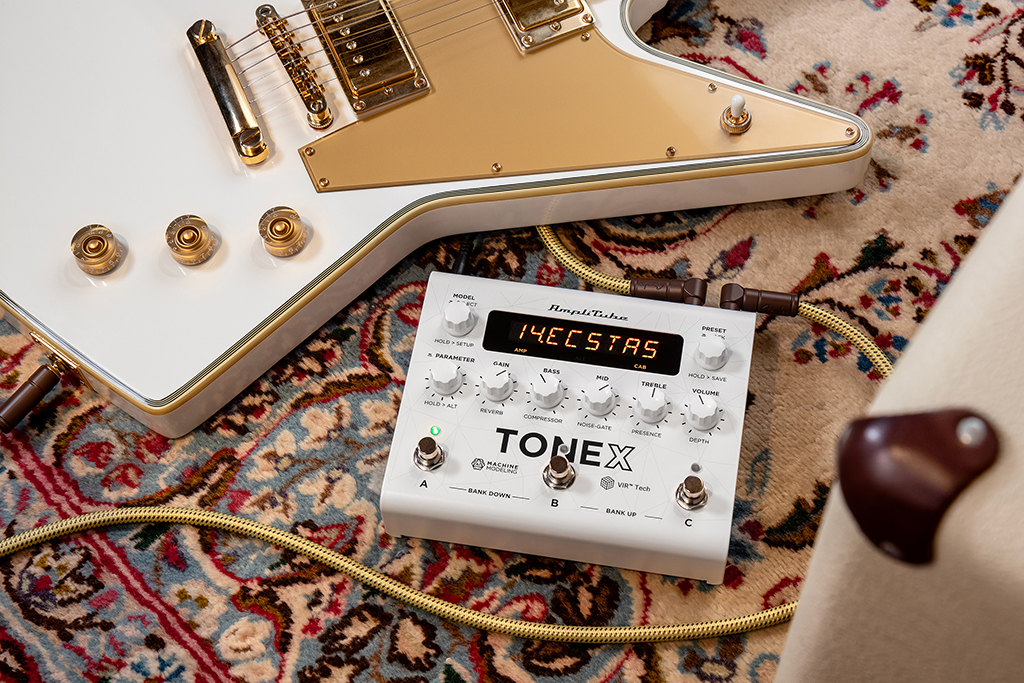 Ik Multimedia Tonex Pedal White Limited Ed - Simulatie van gitaarversterkermodellering - Variation 12