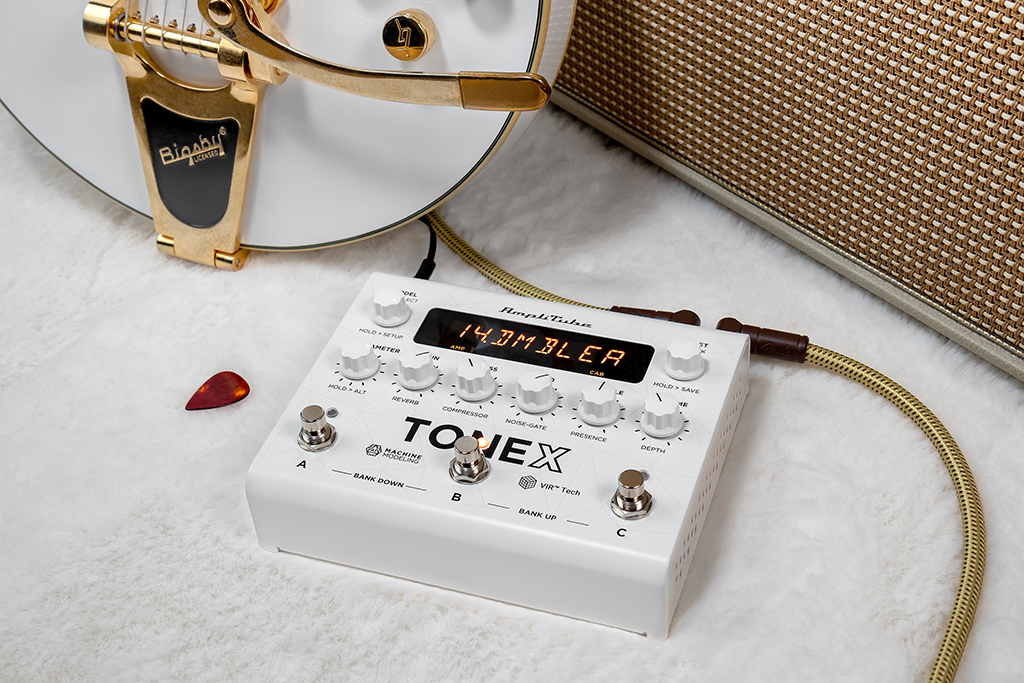 Ik Multimedia Tonex Pedal White Limited Ed - Simulatie van gitaarversterkermodellering - Variation 8