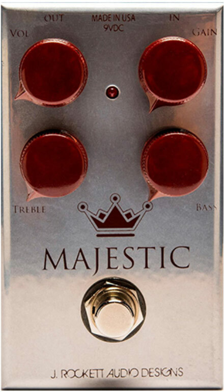 J. Rockett Audio Designs Majestic Overdrive - Overdrive/Distortion/fuzz effectpedaal - Main picture