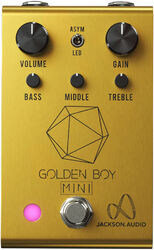 Overdrive/distortion/fuzz effectpedaal Jackson audio Golden Boy Mini