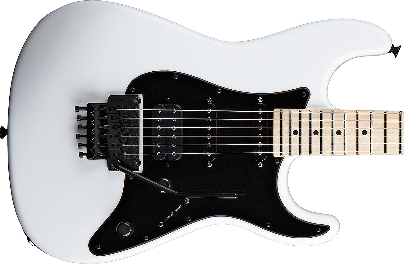 Jackson Adrian Smith San Dimas Sdx Signature Hss Fr Mn - Snow White - Elektrische gitaar in Str-vorm - Variation 2