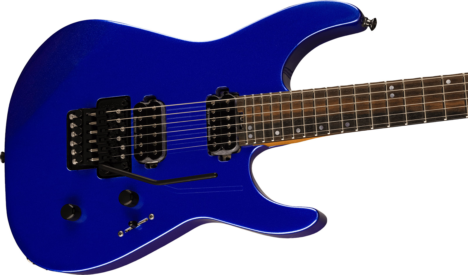 Jackson American Virtuoso 2h Seymour Duncan Fr Eb - Mystic Blue - Elektrische gitaar in Str-vorm - Variation 2