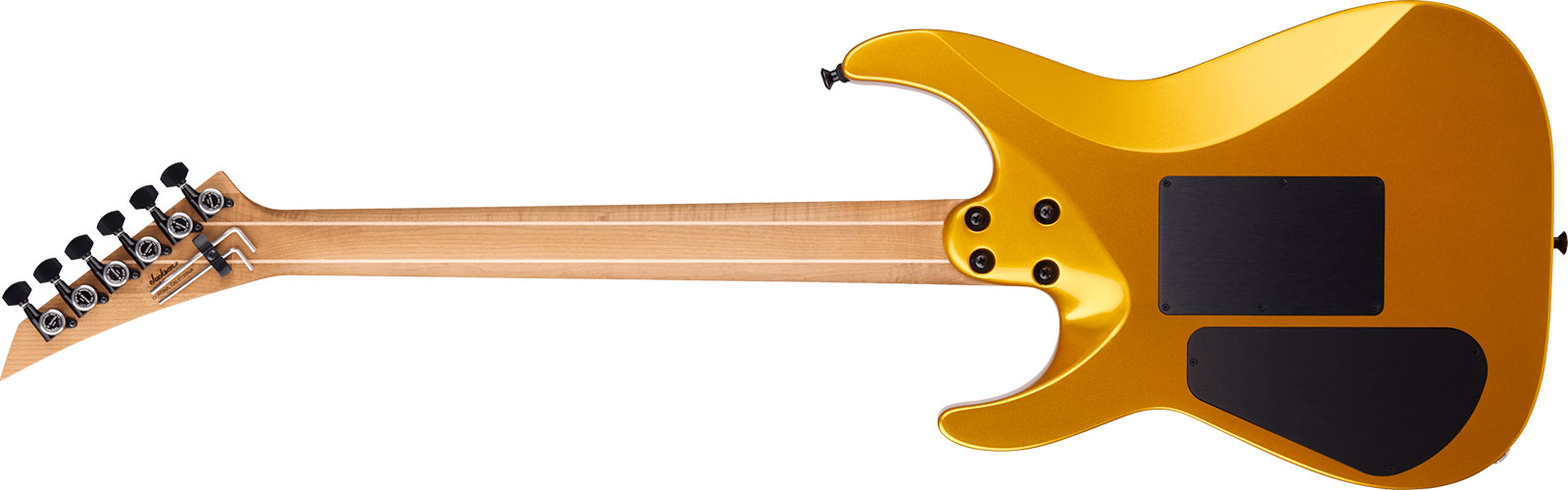 Jackson American Virtuoso Usa 2h Seymour Duncan Fr Eb - Gold Rush - Metal elektrische gitaar - Variation 1