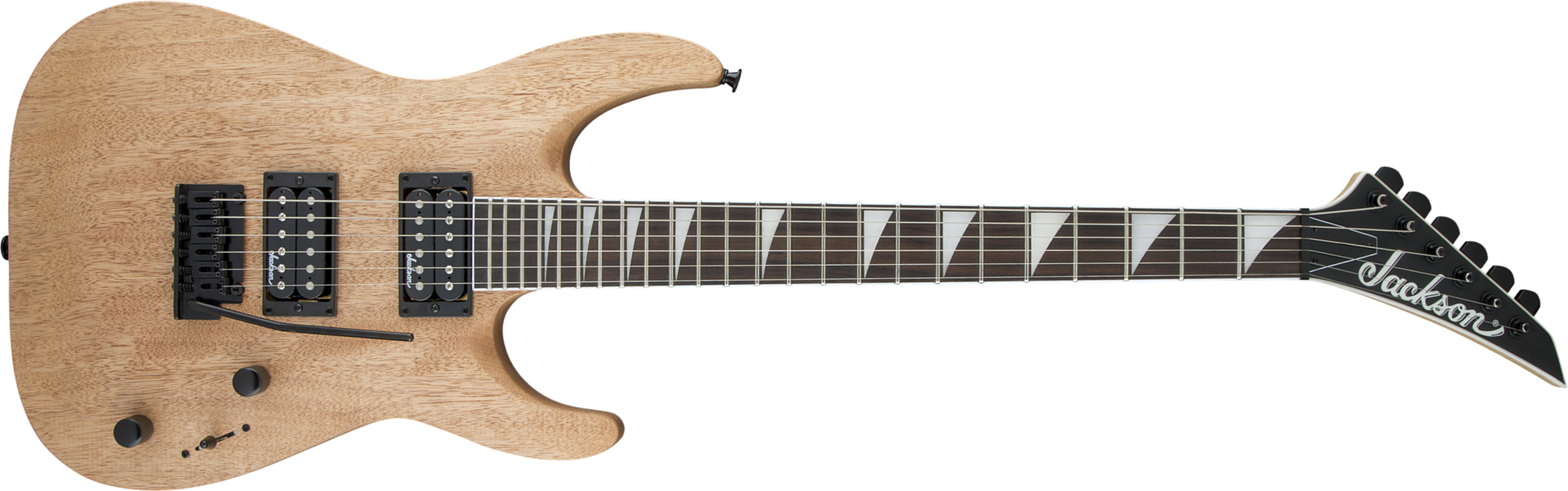 Jackson Dinky Arch Top Dka Js22 2h Trem Ama - Natural Oil - Metalen elektrische gitaar - Main picture