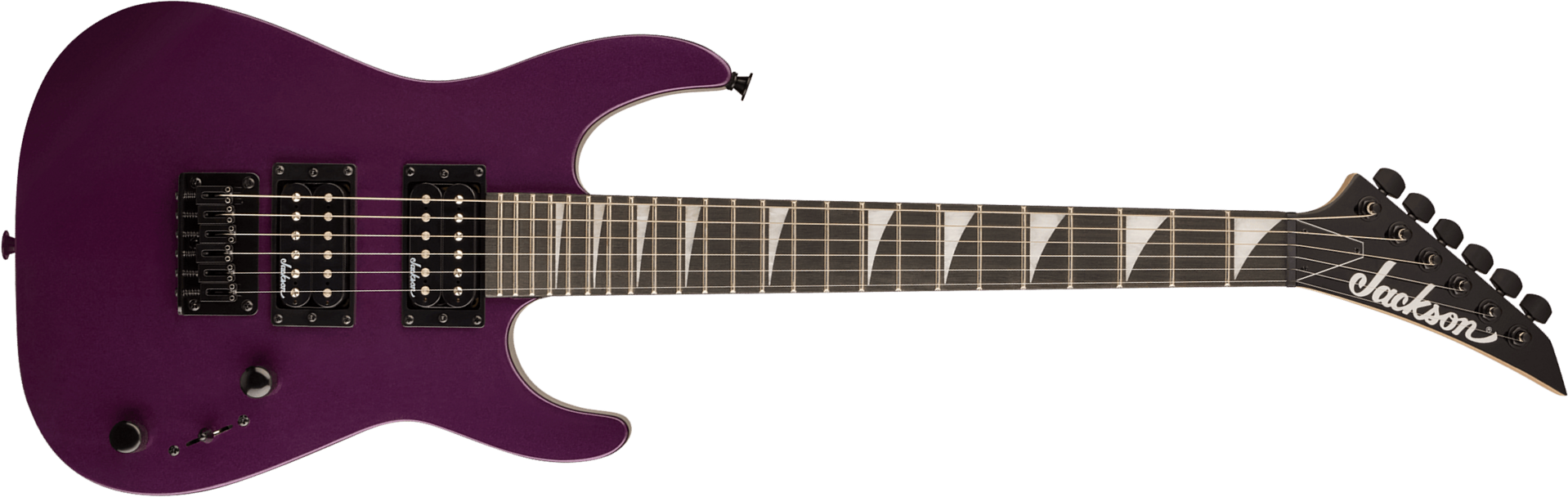Jackson Dinky Minion Js1x Shsc 2h Ht Ama - Pavo Purple - Elektrische gitaar voor kinderen - Main picture