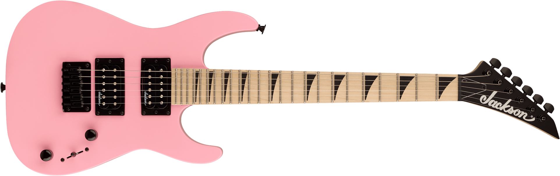 Jackson Dinky Minion Js1x Shsc 2h Ht Ama - Bubble Gum - Elektrische gitaar voor kinderen - Main picture