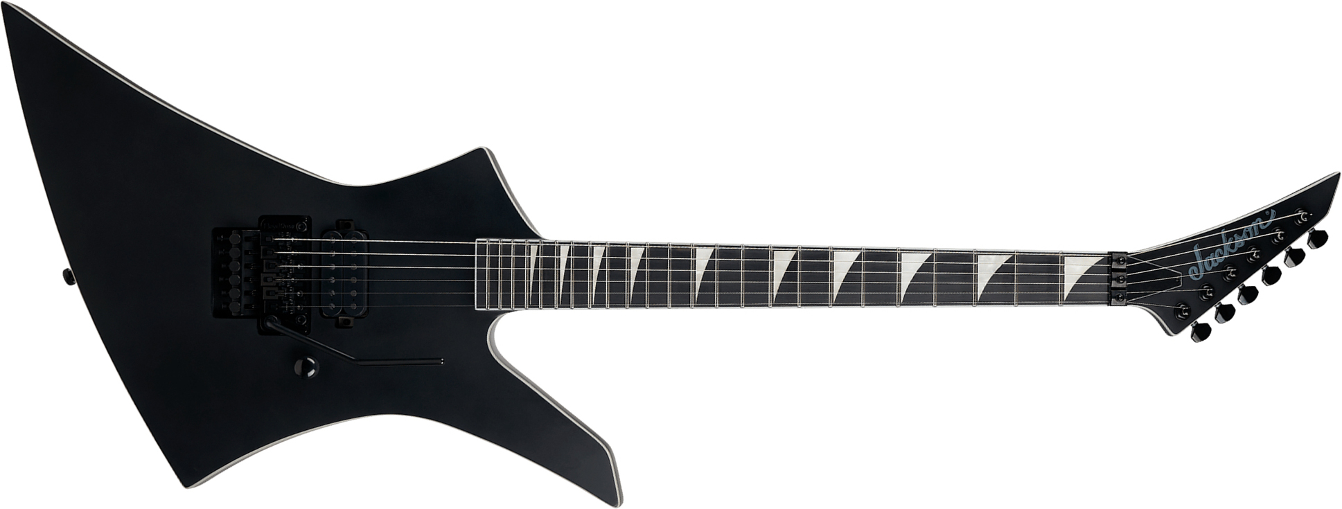 Jackson Kelly Ke1a Pure Metal Pro Plus Ltd 1h Fr Eb - Satin Black - Metal elektrische gitaar - Main picture