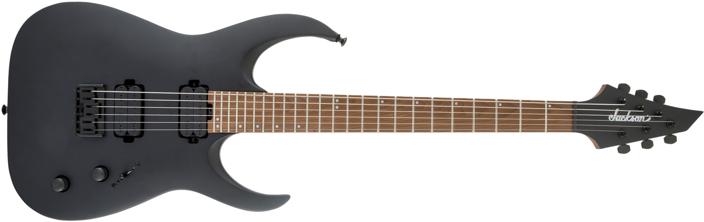 Jackson Misha Mansoor Juggernaut Ht6 Pro Signature 2h Mn - Satin Black - Metalen elektrische gitaar - Main picture