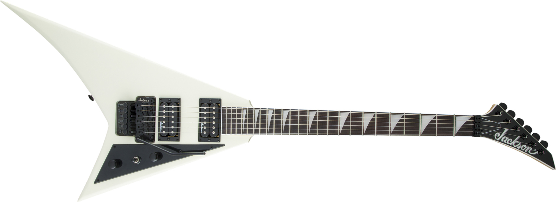 Jackson Randy Rhoads Js32 2h Fr Ama - Ivory - Metalen elektrische gitaar - Main picture