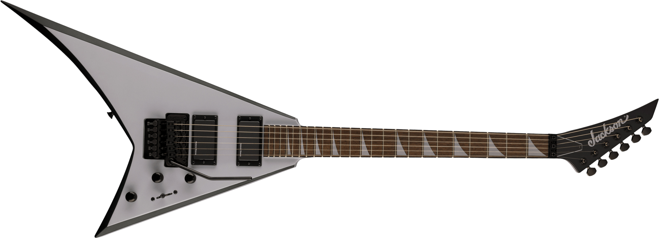 Jackson Rhoads Rrx24 2h Seymour Duncan Fr Lau - Battleship Gray - Metalen elektrische gitaar - Main picture