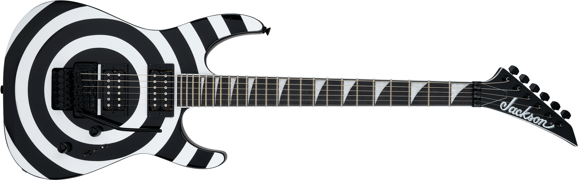 Jackson Soloist Slx Dx Graphic Srs X-series 2h Fr Ama - Bullseye - Elektrische gitaar in Strat vorm - Main picture