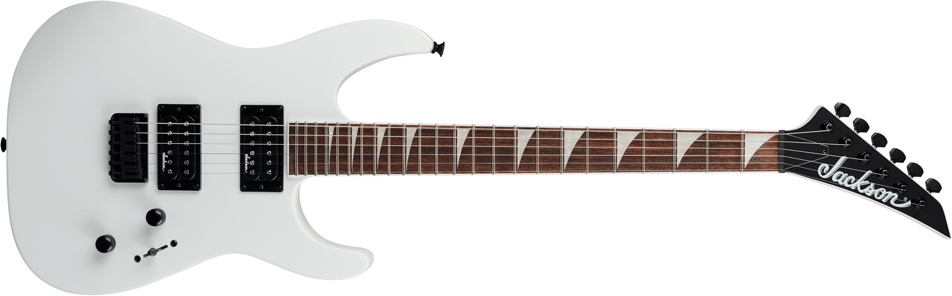 Jackson Soloist Slx Dx Ht X-series 2h Ht Lau - Snow White - Metal elektrische gitaar - Main picture