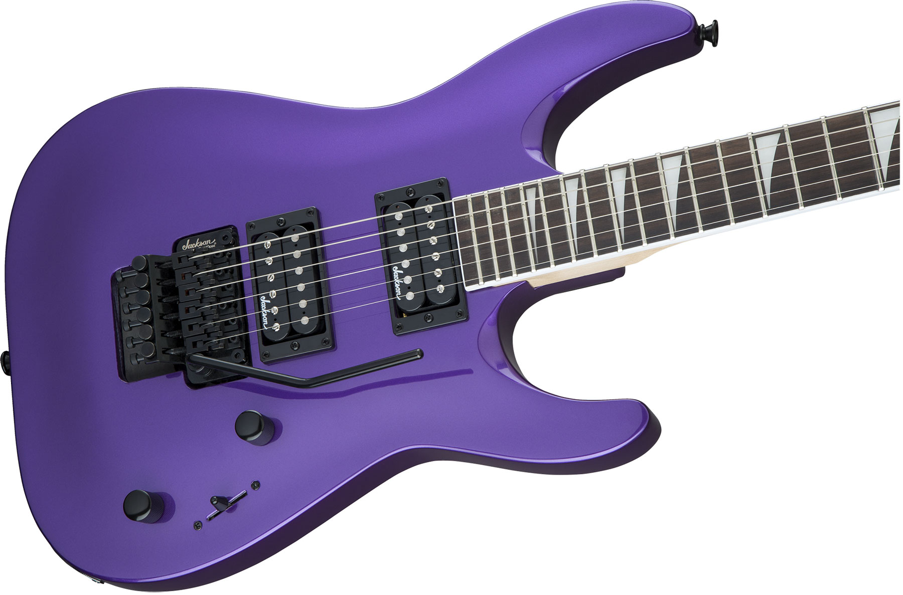 Jackson Dinky Archtop Js32 Dka 2h Fr Ama - Pavo Purple - Guitarra eléctrica de doble corte. - Variation 2