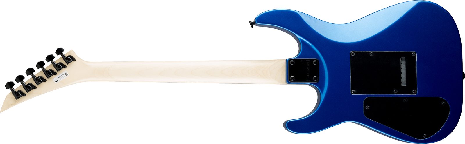 Jackson Dinky Js12 2h Trem Ama - Metallic Blue - Metalen elektrische gitaar - Variation 1