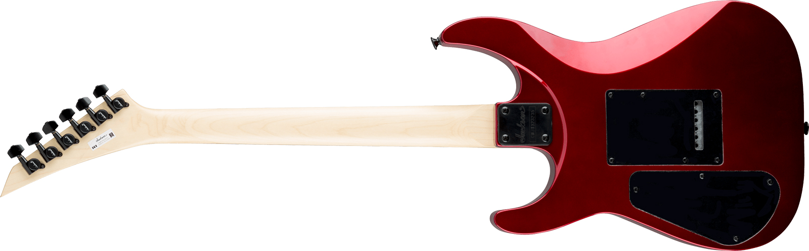 Jackson Dinky Js12 2h Trem Ama - Metallic Red - Metalen elektrische gitaar - Variation 1