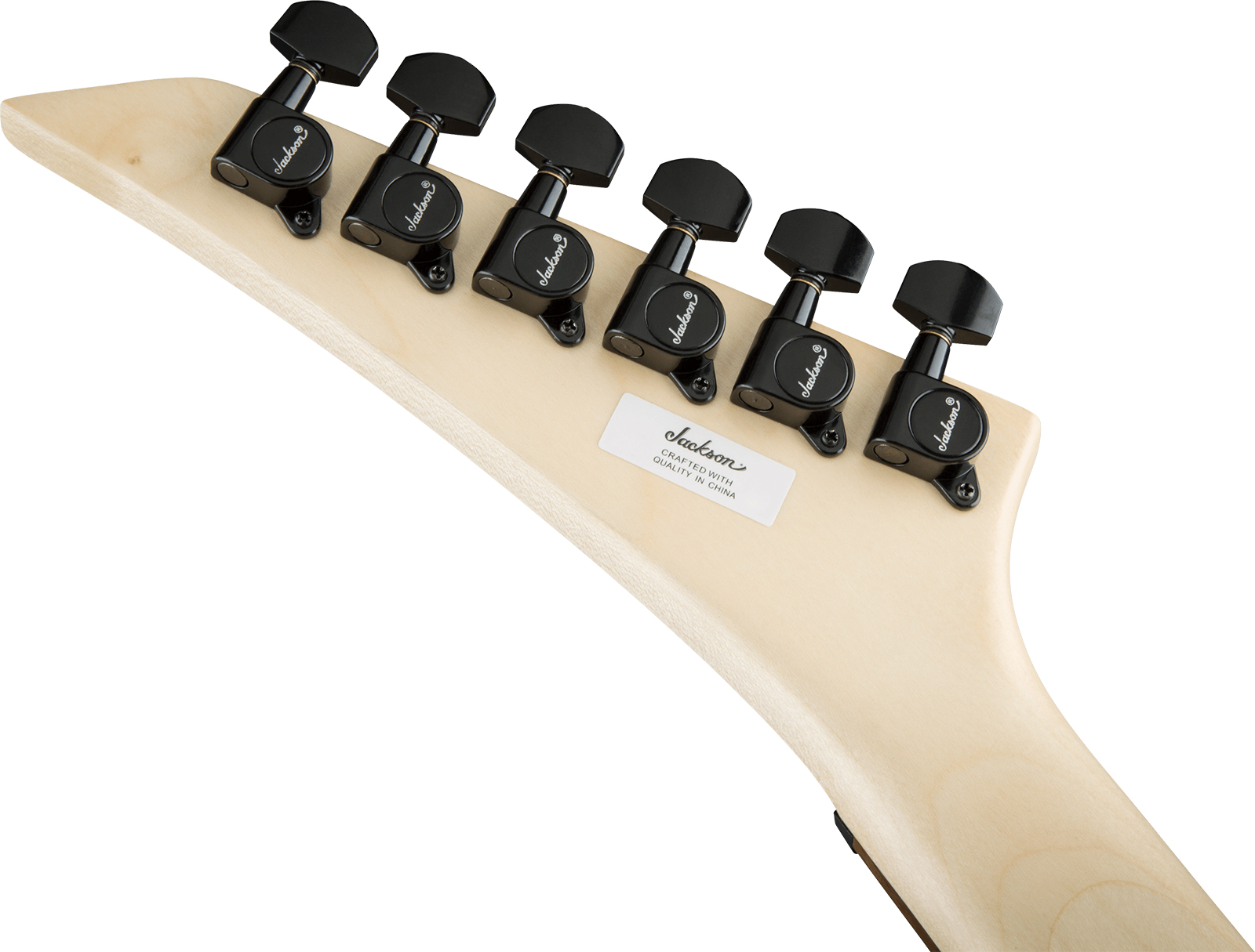 Jackson Dinky Js12 2h Trem Ama - Black - Metalen elektrische gitaar - Variation 3