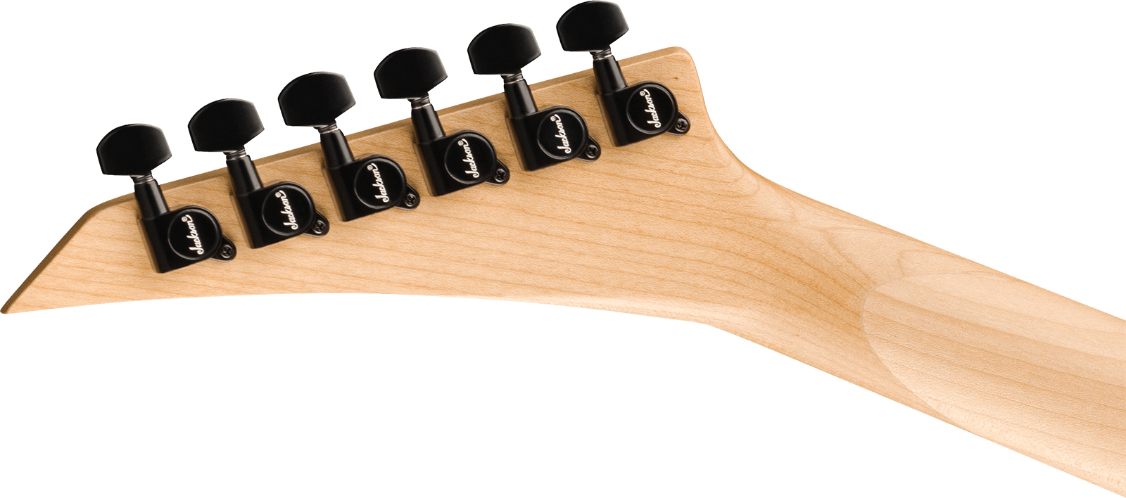 Jackson Dinky Js32 Dkap 2h Fr Ama - Transparent Black - Elektrische gitaar in Strat vorm - Variation 3