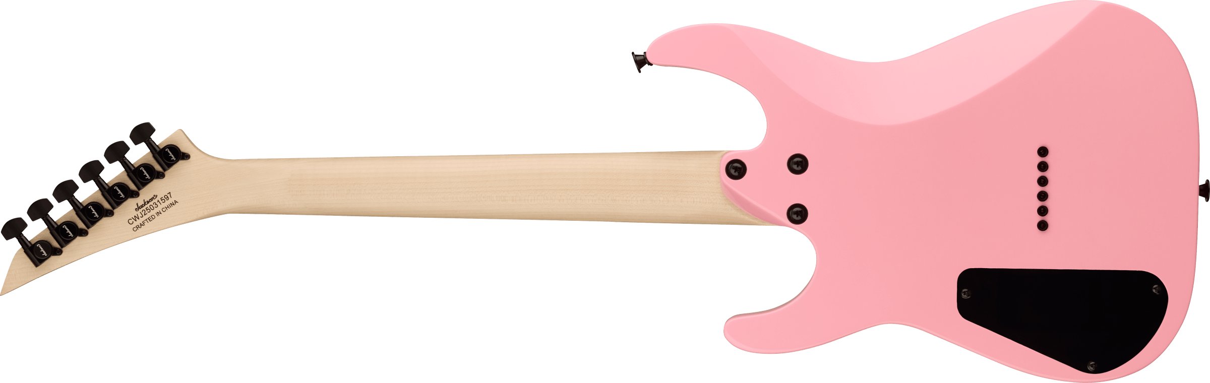Jackson Dinky Minion Js1x Shsc 2h Ht Ama - Bubble Gum - Elektrische gitaar voor kinderen - Variation 1