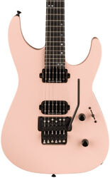 Elektrische gitaar in str-vorm Jackson American Series Virtuoso - Satin shell pink