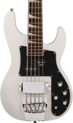 Solid body elektrische bas Jackson Concert Bass CBXNT DX IV - Snow white