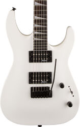 Metalen elektrische gitaar Jackson Dinky Arch Top JS22 DKA - Snow white