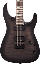 Metal elektrische gitaar Jackson Dinky Arch Top JS32Q DKA HT - Trans black burst
