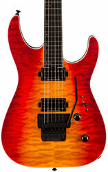 Elektrische gitaar in str-vorm Jackson Pro Plus Dinky DKAQ - Firestorm