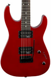 Elektrische gitaar in str-vorm Jackson Dinky JS11 - Metallic red