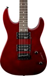 Metalen elektrische gitaar Jackson JS Series Dinky JS12 - Metallic red