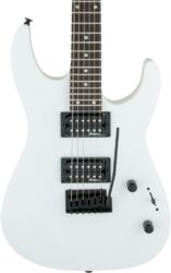 Metalen elektrische gitaar Jackson JS Series Dinky JS12 - Snow white