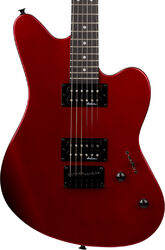 Retro-rock elektrische gitaar Jackson Surfcaster JS22 HT - metallic red