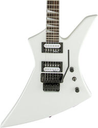 Metalen elektrische gitaar Jackson JS Kelly JS32 - Snow white
