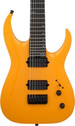 Bariton elektrische gitaar Jackson Pro Misha Mansoor Juggernaut HT7 - Signal yellow