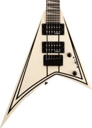 RR Minion JS1XM - Snow White W/ Black Pin Stripes