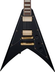 Kenmerkende elektrische gitaar Jackson Scott Ian King V KVXT - gloss black