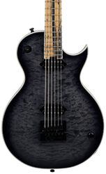 Bariton elektrische gitaar Jackson Sleep Token IV Pro Plus Monarkh SC (Baritone) - Transparent black burst